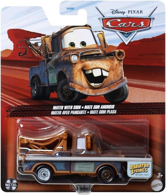 Tow Mater with Sign