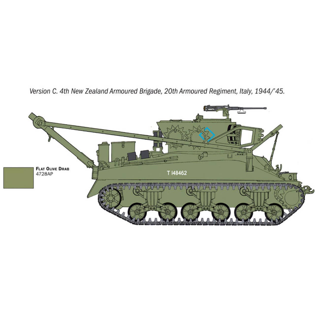M32B1 Armored Recovery Vehicle 1/35 Kit (6547)