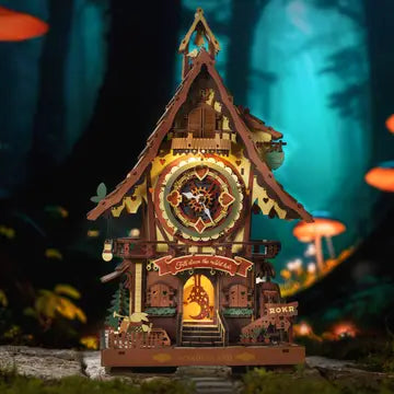 Wooden Puzzle: Cukoo Clock