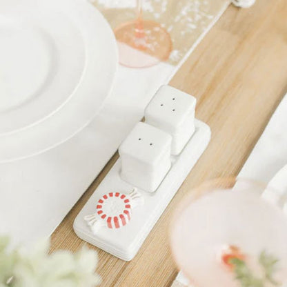 Salt & Pepper Pinstripes