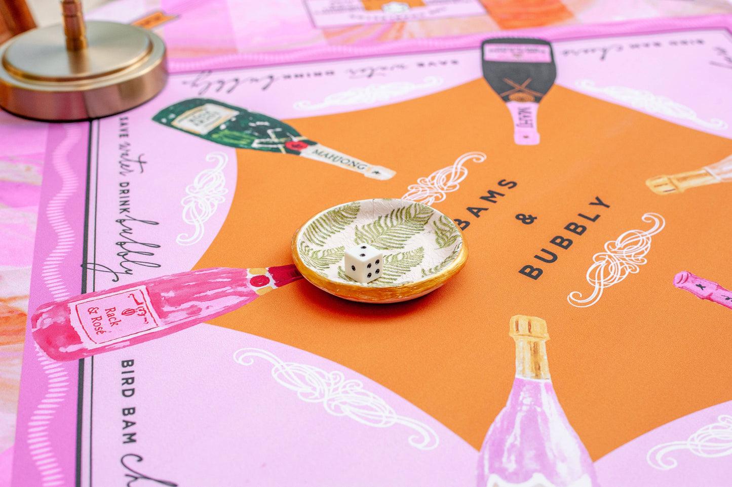 Bams & Bubbly Mahjong Mat