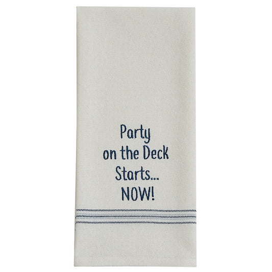 Party on the Deck Towel