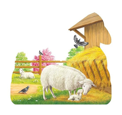Little Lamb Look at Me Board Book