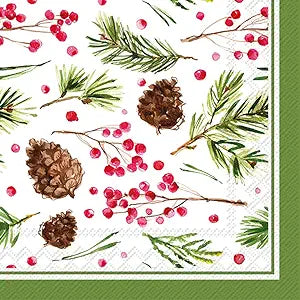 Pinecones Napkins