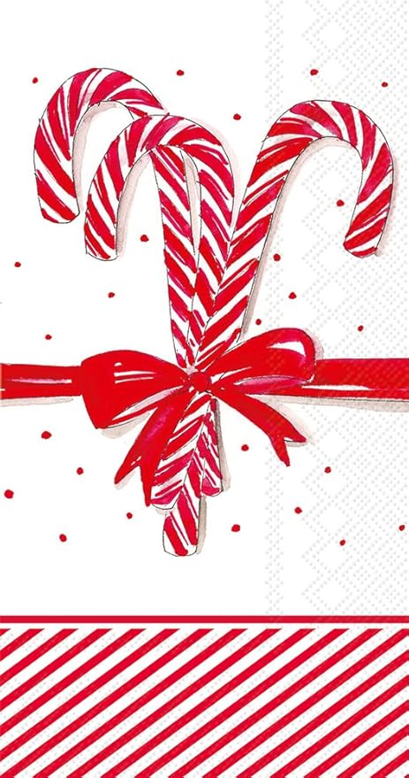 Candy Canes Napkins