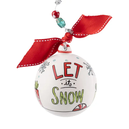 Let it Snow Ornament
