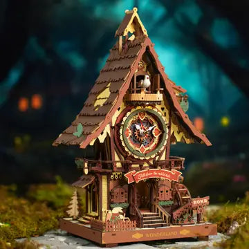 Wooden Puzzle: Cukoo Clock