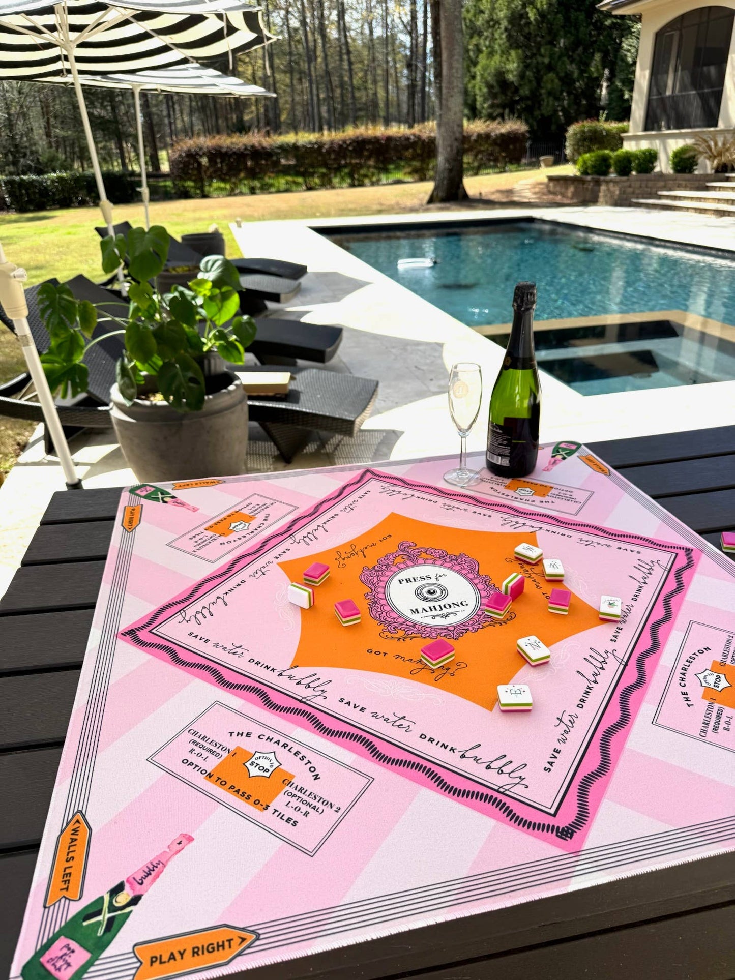 Press for Mahjong Mat