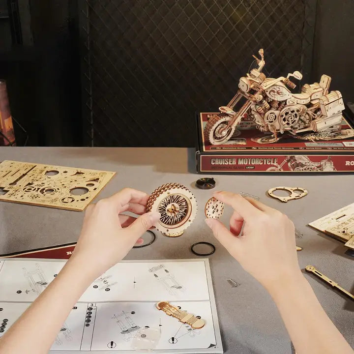 Cruiser Motorcycle Puzzle