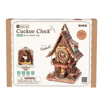 Wooden Puzzle: Cukoo Clock
