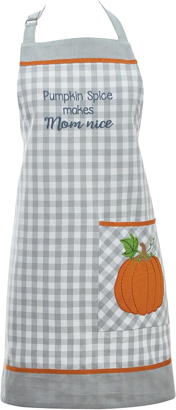 Pumpkin Spice Adult Apron