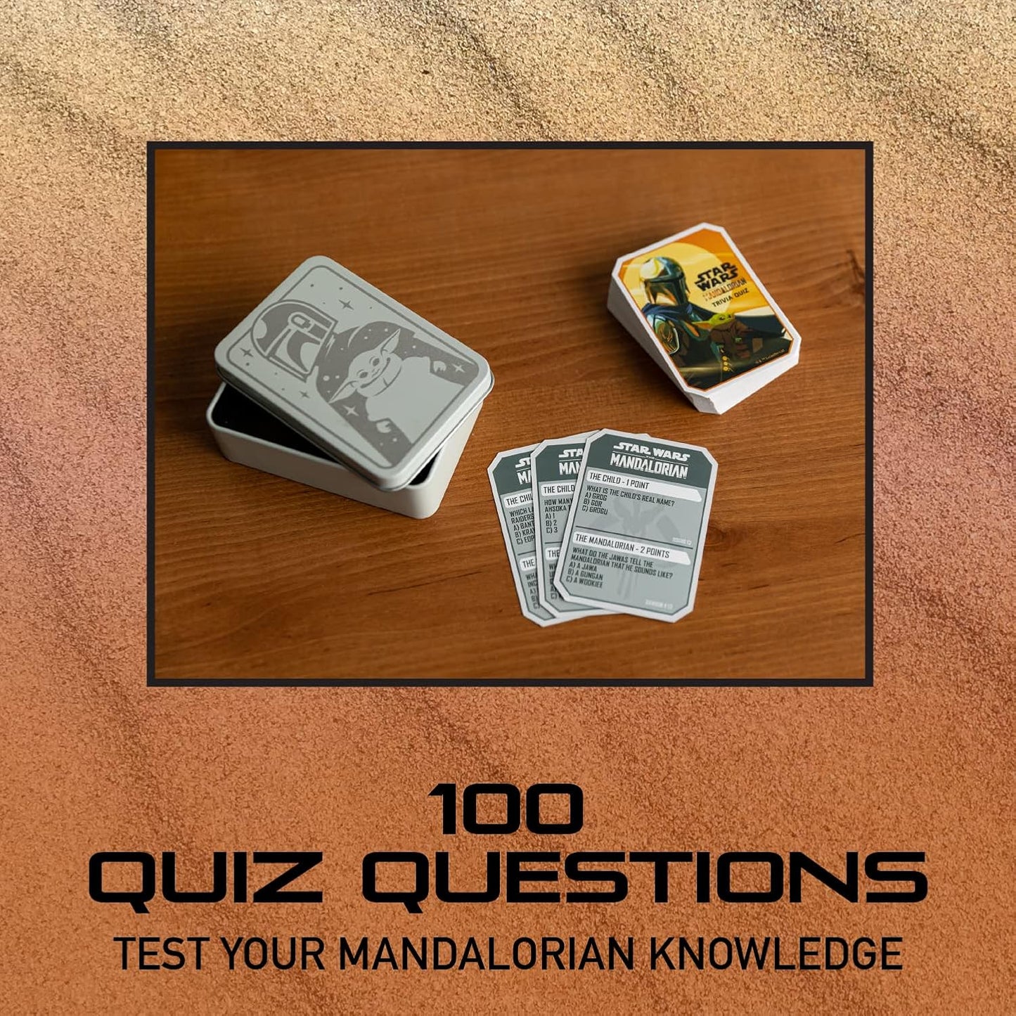 Mandalorian Trivia Quiz Card Game