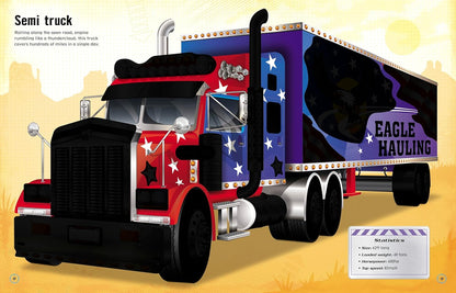 Build Your Own Trucks Sticker Book