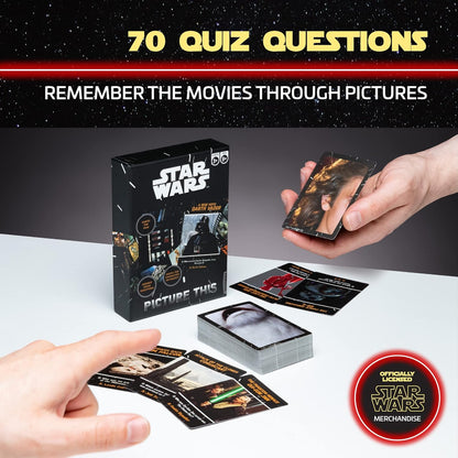 Star Wars Picture This Trivia Card Game