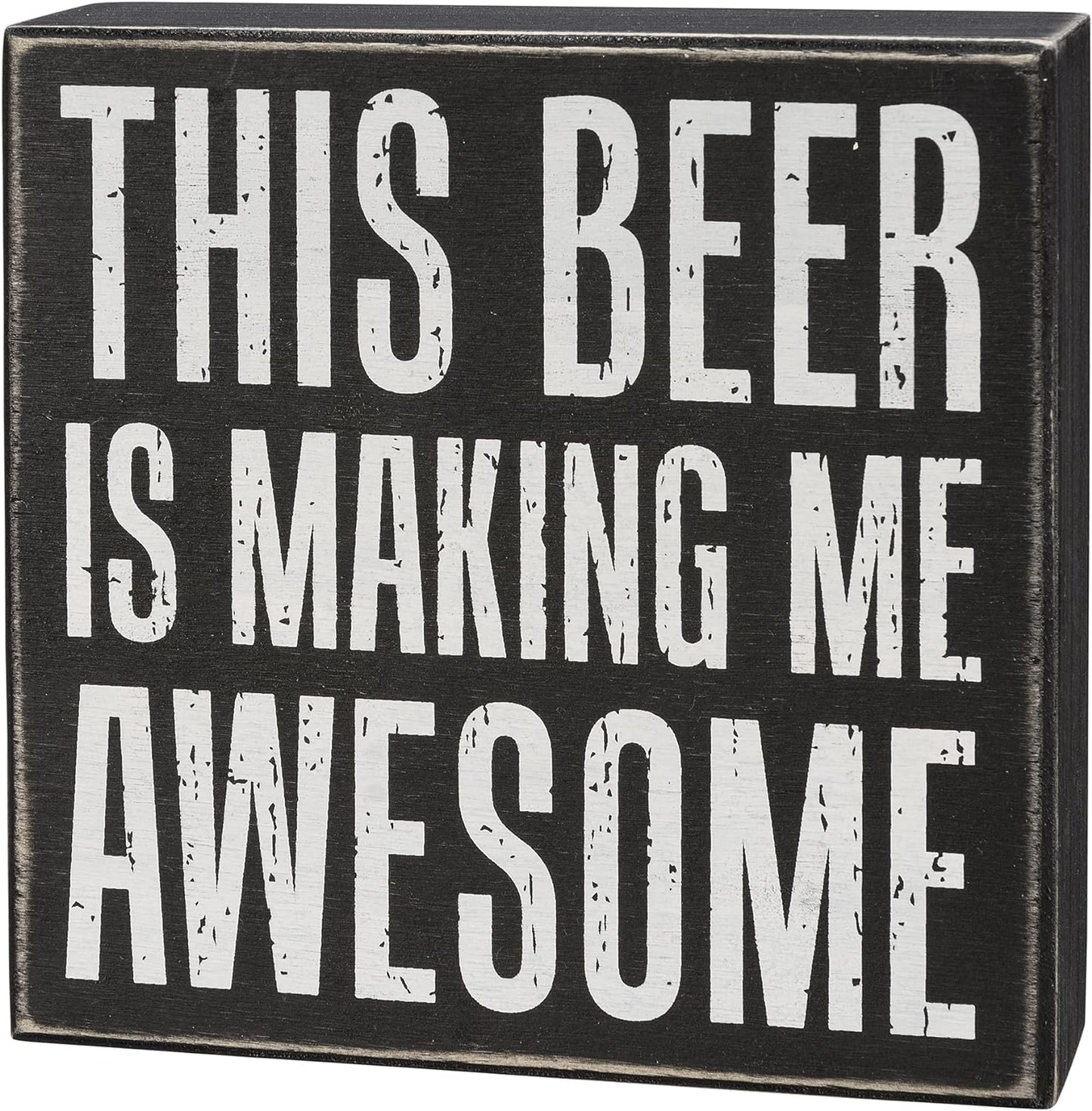 Beer is making me awesome