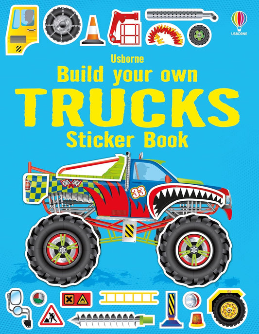 Build Your Own Trucks Sticker Book