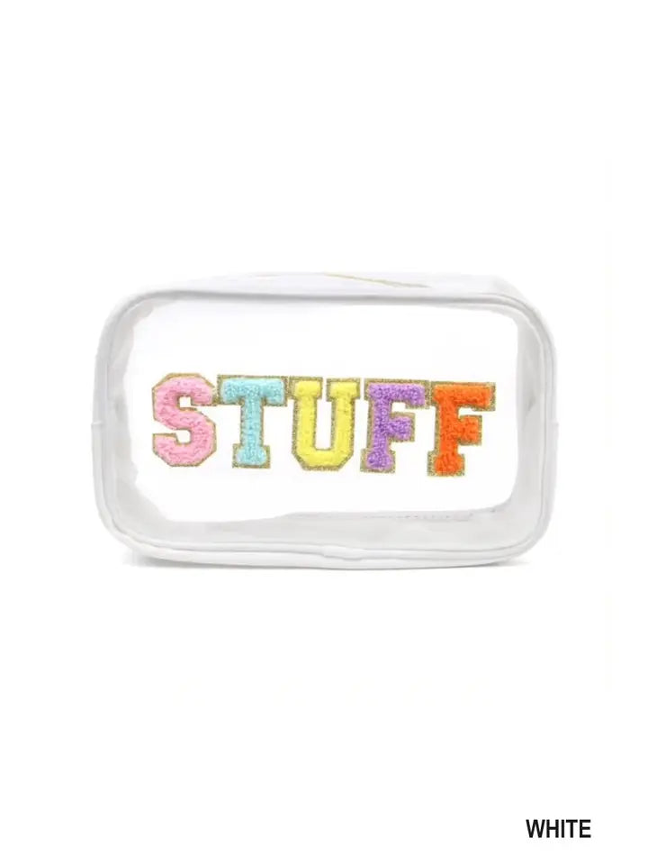 Stuff Cosmetic Bag White