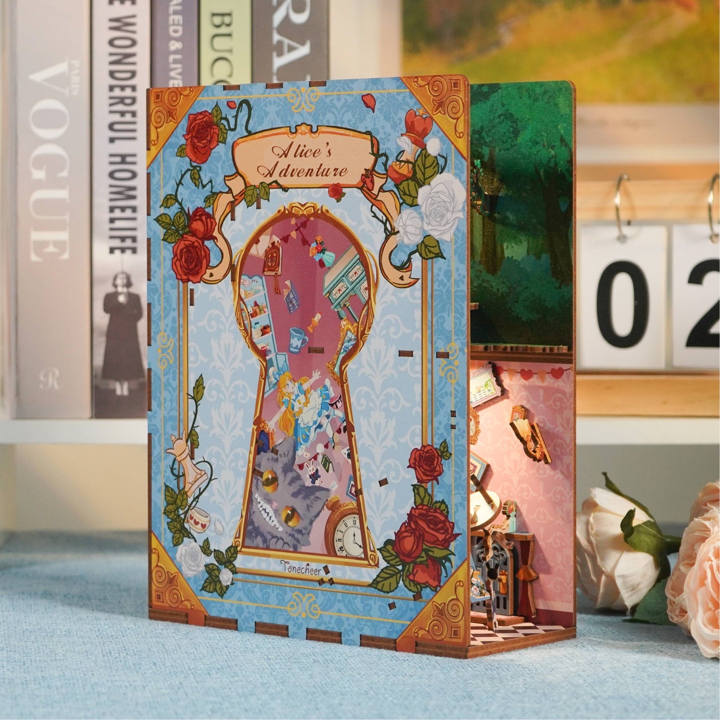 DIY Book Nook Kit: Alice's Adventure