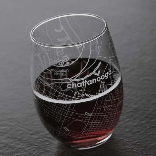 Chattanooga Wine Glass