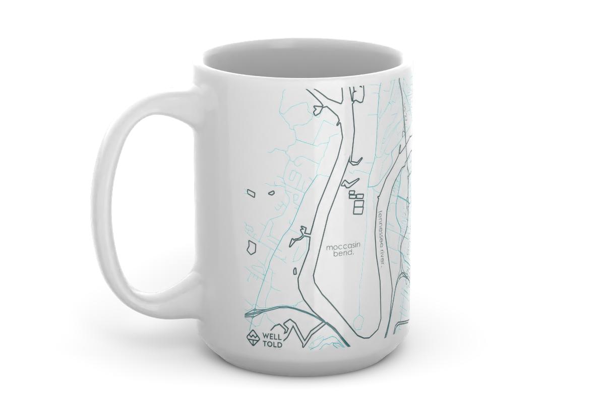 Chattanooga Map Mug