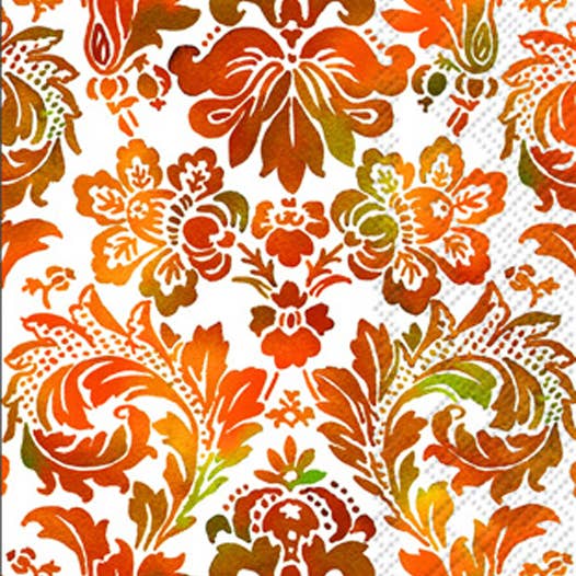 Autumn Damask Napkins