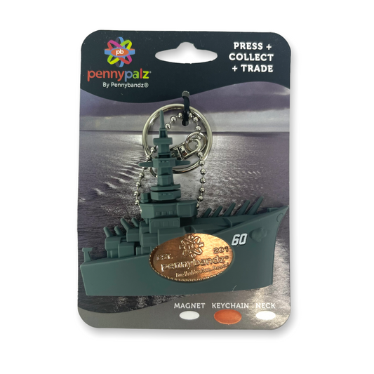 Battleship Keychain