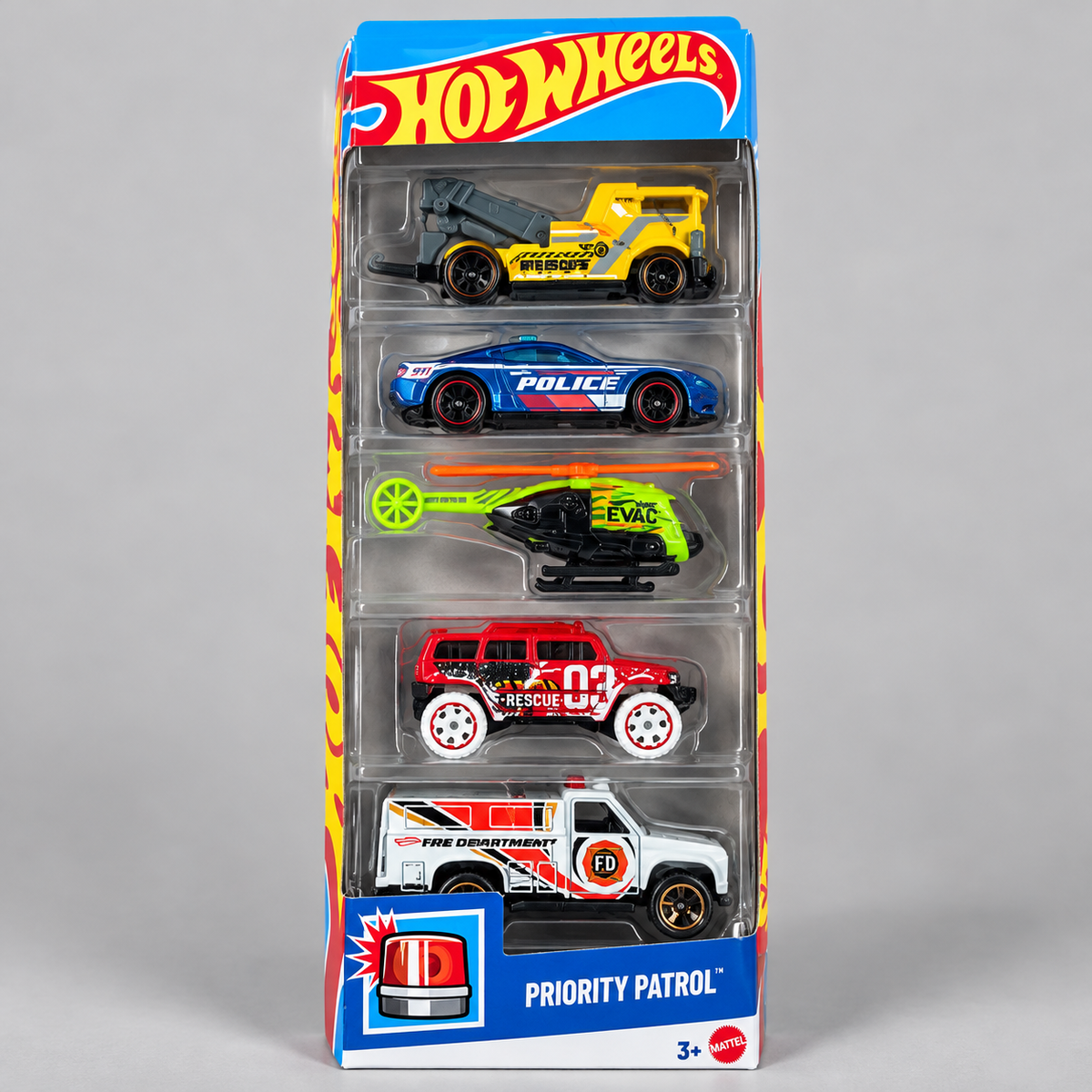 HW Priority Patrol 5-Pack