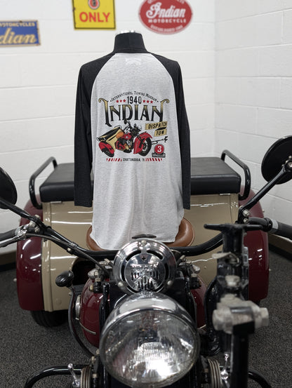 1942 Indian 3/4 Sleeve T-shirt