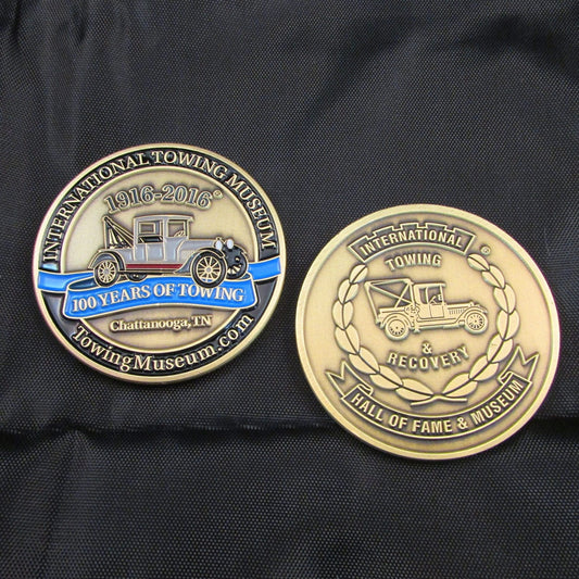 Museum Collectible 100 Year Challenge Coin