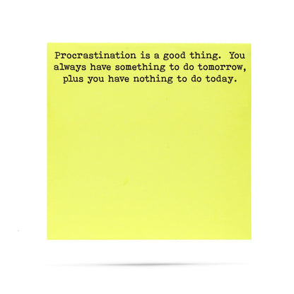 Sticky Notes w/ Sayings