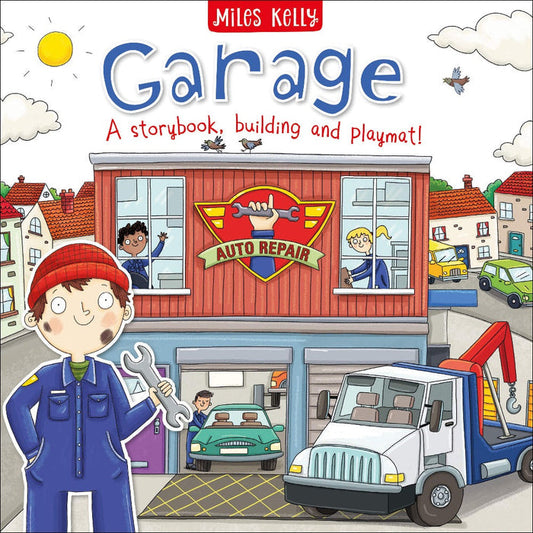Miles Kelly Garage Book & Playmat