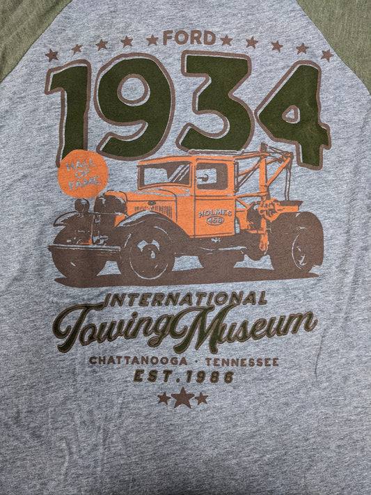 1934 Red Ford Long Sleeve T-Shirt
