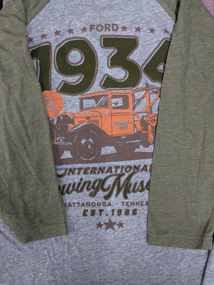 1934 Red Ford Long Sleeve T-Shirt