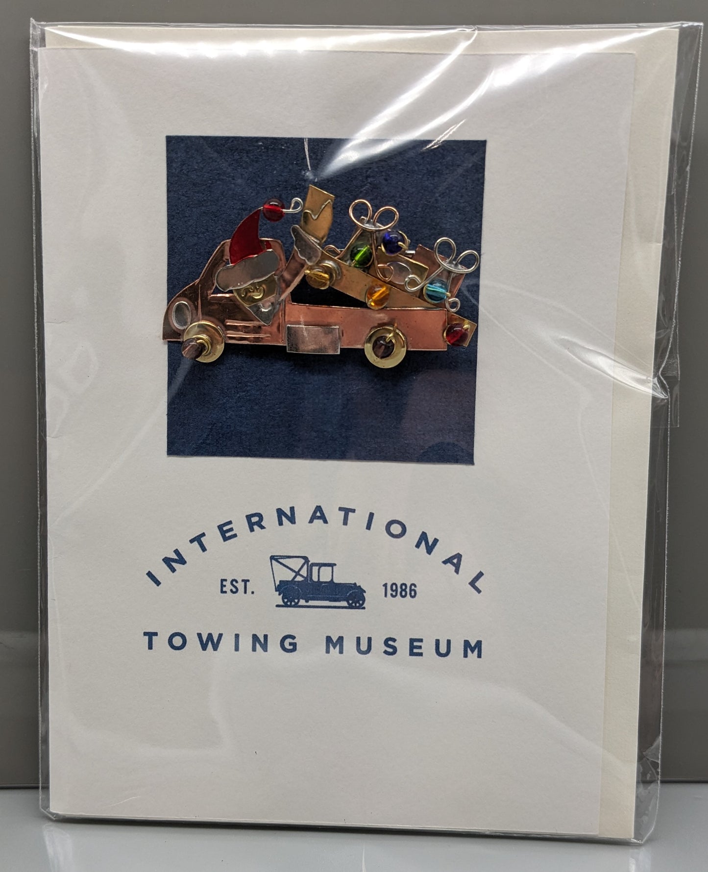 Copper Tow Truck Pin