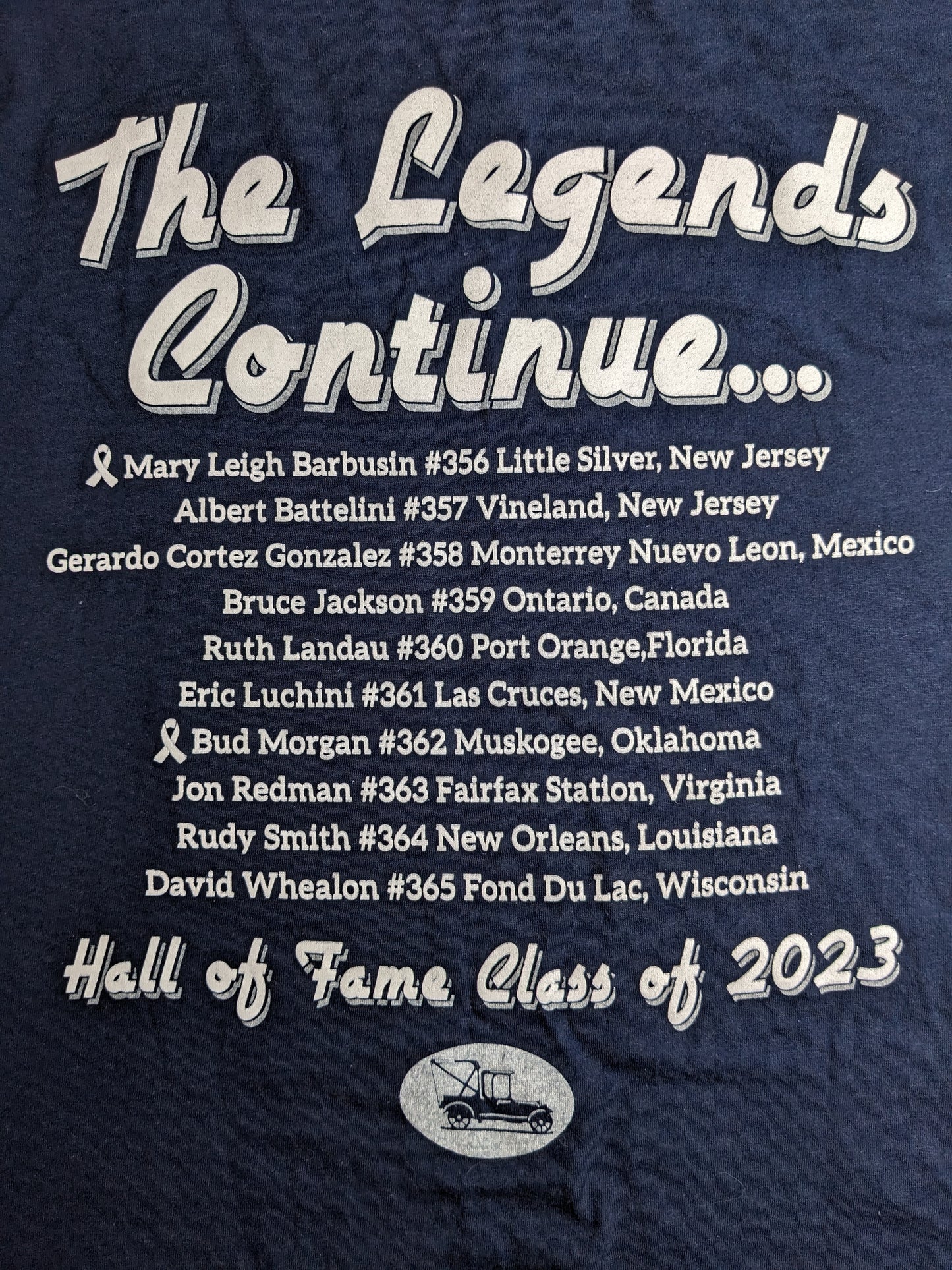 2023 HOF Inductees Tshirt