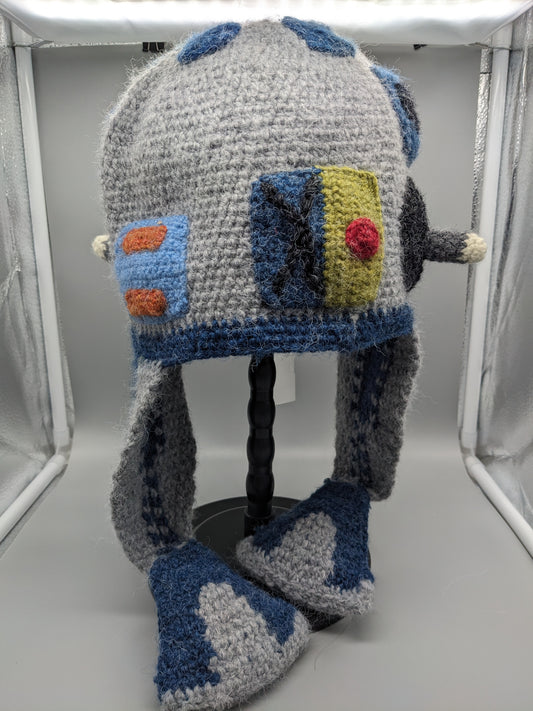 R2D2 Crochet Hat
