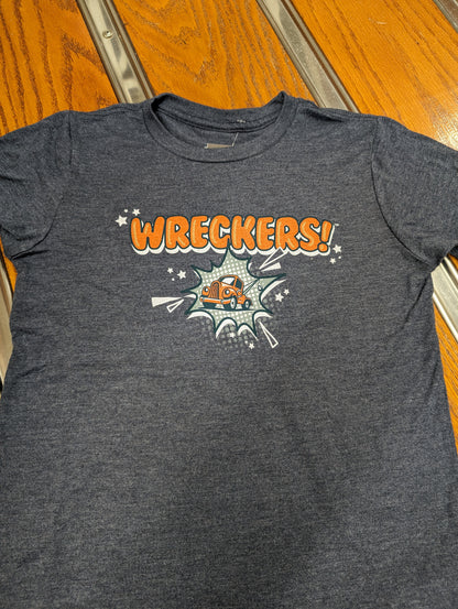 Chattanooga Wreckers Comic Burst Youth Tee