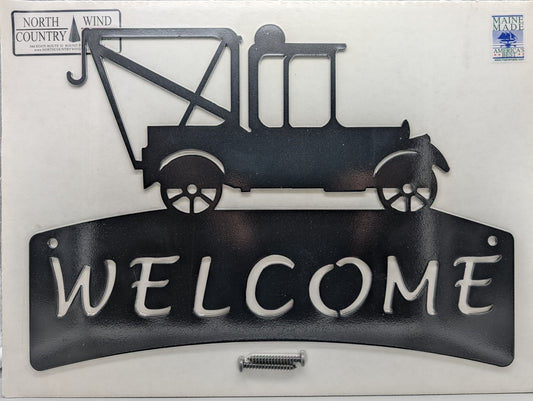 Wrecker Welcome Plaque