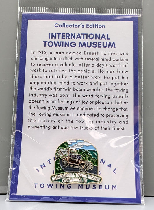 Towing Museum Pin