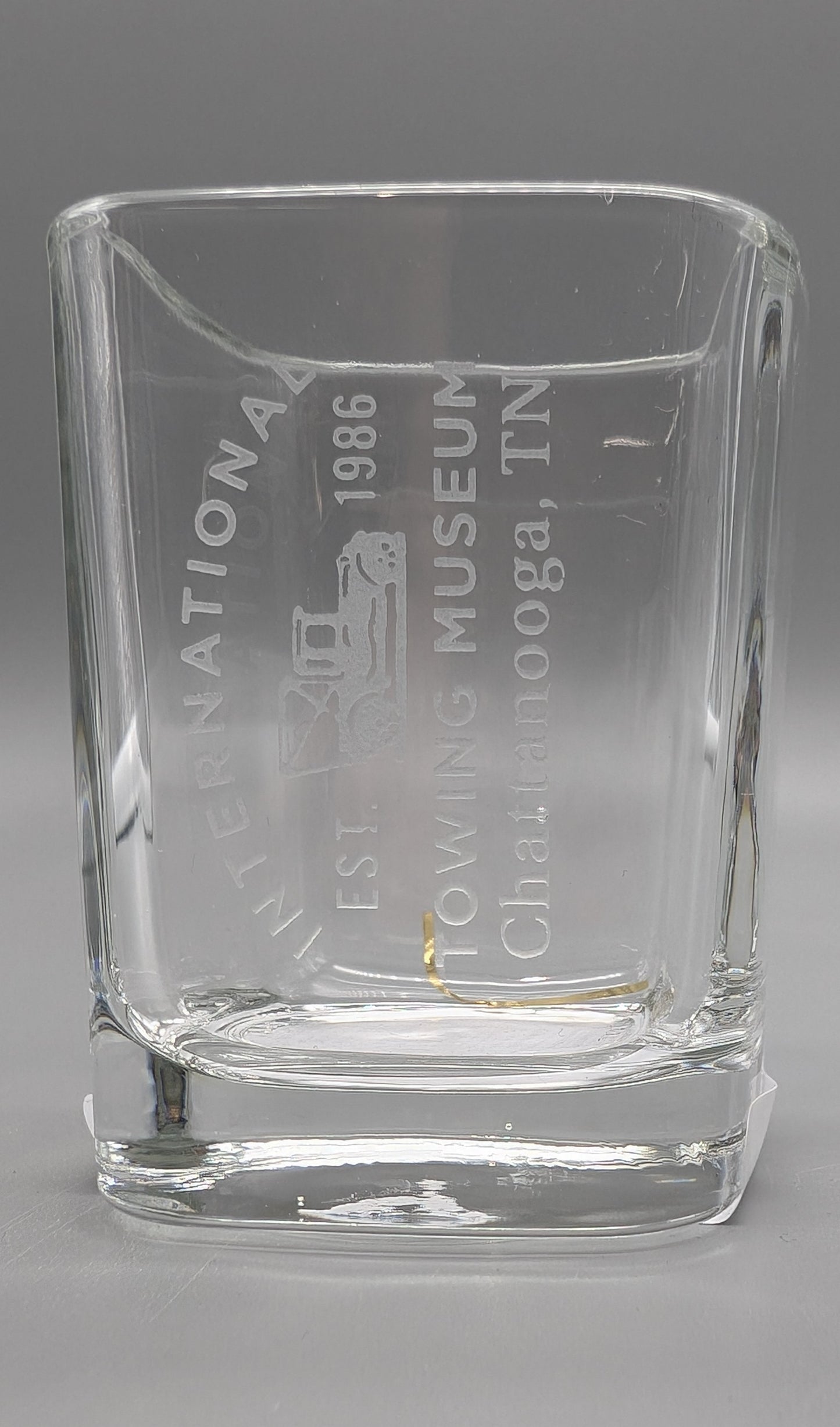 Etched Museum Shot Glass