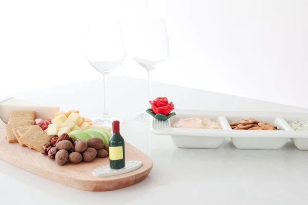 Garnish Dish Stripes