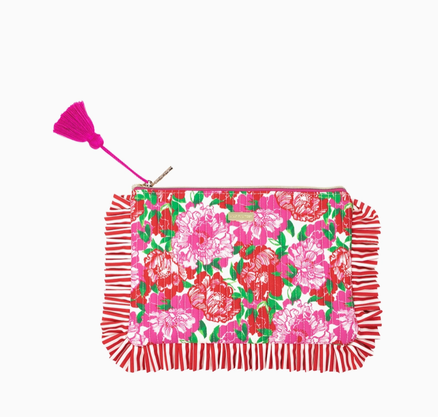 LP Bouquet Ruffle Pouch