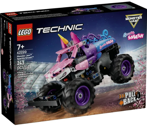 Monster Jam™ Sparkle Smash™ Pull-Back