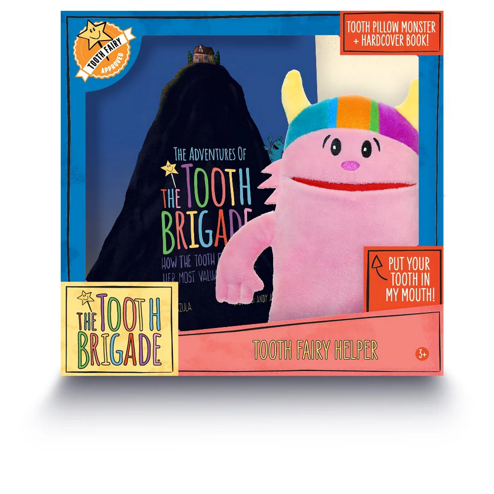 Tooth Fairy Pillow and Tooth Fairy Book Gift Set