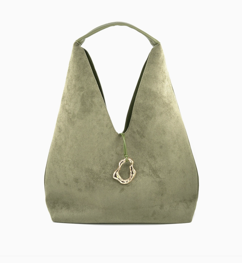 Reversible Suede Bag