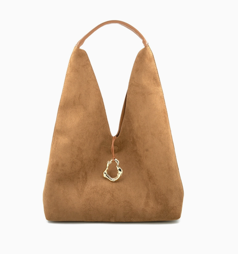 Reversible Suede Bag