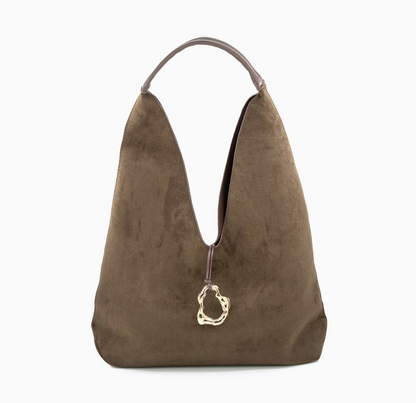 Reversible Suede Bag