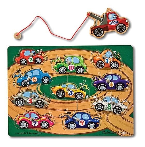 Melissa &amp; Doug Tow Truck Puzzle