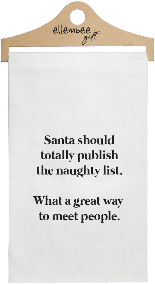 Naughty List Towel