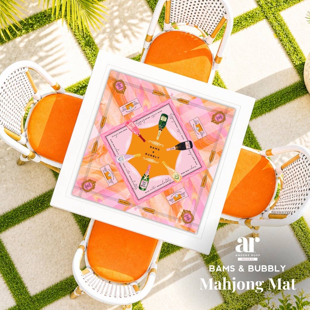 Bams & Bubbly Mahjong Mat